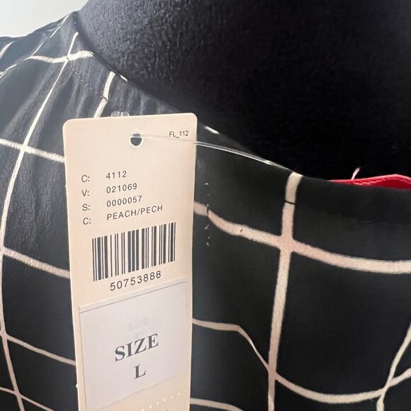 Anthropologie Eva Franco Grid Print‎ Multi-colored Dress Size Large NWT - Picture 4 of 15